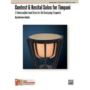    Contest & Recital Solos for Timpani Book