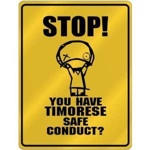  New  Stop   You Have Timorese Safe Conduct  East Timor 