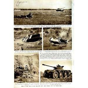  1951 WAR TANK UBIQUITOUS JEEP FRENCH ARMY GRASSE SHIPS 