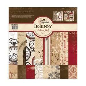  New   Timepiece Collection Pack 12X12 by Bo Bunny Arts 