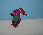Mini 6 Barney The Christmas Purple Dinosaur Stuffed Plush Pal in 