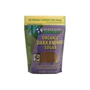  Wholesome Sweeteners Fair Trade Organic Dark Brown Sugar 