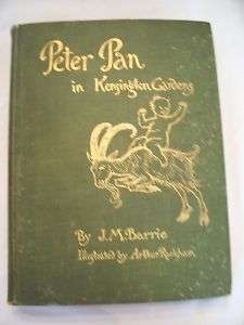 Peter Pan in Kensington Gardens; J M Barrie, Rackham  