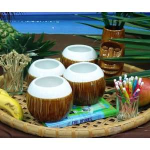  Tiki Coconut Mug