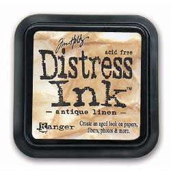Tim Holtz ~ ANTIQUE LINEN ~ Distress Ink Pad ~ Ranger  
