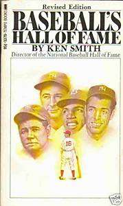 Baseballs Hall Of Fame by Ken Smith 1970 pb  
