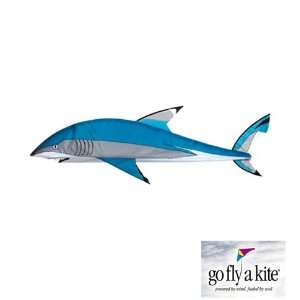  3D Tiger Shark Kite   Go Fly a Kite Toys & Games