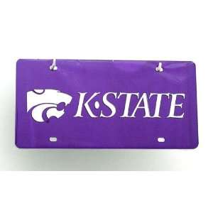  Kansas State Wildcats License Plate Automotive