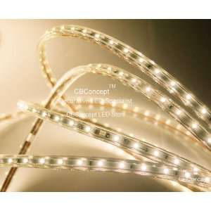 20 Inch Warm White 120 Volt LED SMD3528 Strip Rope Light  Waterproof 
