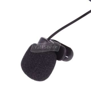 Hands Free Clip On Mini Lapel Mic Microphone 3.5mm  
