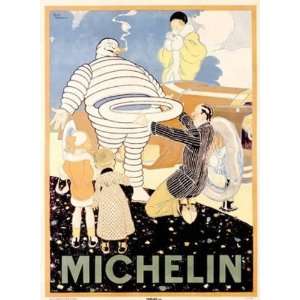  Rene Vincent   1935 Bibendum Michelin Tire Man Giclee 