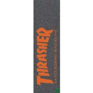  MOB GRIP 9x33 Thrasher Skate Mag Orange Grip Tape Sports 