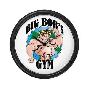 Big Bobs Gym Sports Wall Clock by 
