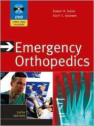 Emergency Orthopedics Book and DVD, (0071625941), Robert Simon 