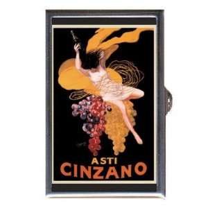 ASTI CINZANO ILLUSTRATION GRAPES Coin, Mint or Pill Box Made in USA 