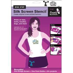  Simply Screen Stencils 1/Pkg Cheer Thing [Office Product 