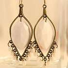 bohemia style water droplets bead tassel vintage earrings earring 6064