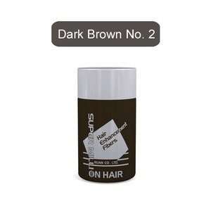   Hair Enhancement Fibers Thickens Balding or Thin Hair Dark Brown 10g
