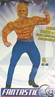 FANTASTIC 4 THE THING DLX ADULT HALLOWEEN COSTUME 42 46  