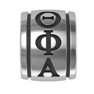 Theta Phi Alpha Barrel Sorority Bead Fits Most Pandora Style Bracelets 