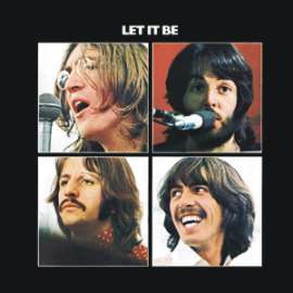 Button   Beatles   Let It Be Album Cover   1.5 Square  