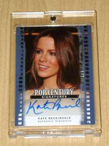 11 BLUE Leaf Pop Century autograph Kate Beckinsale 1/1  
