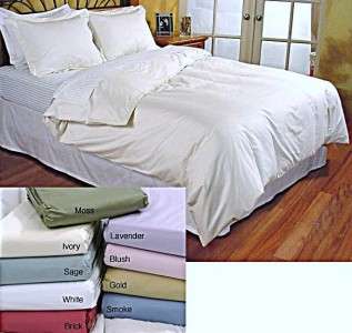 100% Egyptian Cotton Duvet Cover Set for Down Comforter 788904580452 