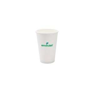  Min Qty 100 12 oz. Biodegradable Paper Cup (Screen Printed 