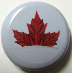 MOLSON CANADIAN LAGER Beer Crown Bottle Cap CANADA Leaf  