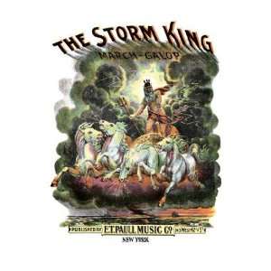  Exclusive By Buyenlarge The Storm King March Galop 28x42 