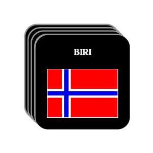  Norway   BIRI Set of 4 Mini Mousepad Coasters 