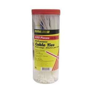   NEW LAND PLASTICS Small Cable Tie Kit   600 pieces