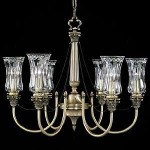  Waterford 8501262400 Antique Brass Whittaker Crystal 6 