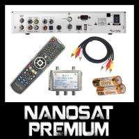 CNX Nanosat Premium PVR FTA Satellite Receiver Nano 2 3  