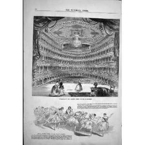    1847 Interior Italian Opera House Haymarket Ballet