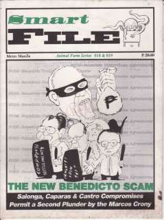 1993 Philippines Smart File 18 19 NEW BENEDICTO SCAM  