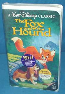 The Fox and the Hound (Disney Classic VHS, 1994) *NEW*