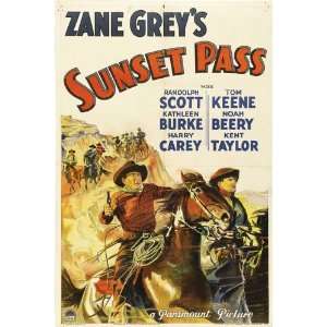  Sunset Pass Poster Movie (27 x 40 Inches   69cm x 102cm 