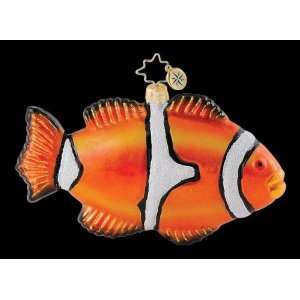   FINS Orange Clownfish Marine Sea Life Ornament