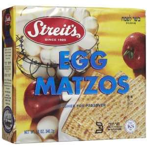Streits Matzo Egg, Passover 12 oz. Grocery & Gourmet Food