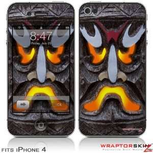  iPhone 4 Skin   Tiki God 01 (DOES NOT fit newer iPhone 4S 