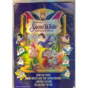  Snow White and Seven Dwarfs Collector Pin Set Everything 