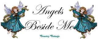 ANGELS BESIDE ME Blue Guardian Angel Blocks ~ Bella  