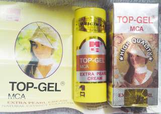 TOP GEL MCA EXTRA Pearl Cream Collagen Anti Acne Pimple  