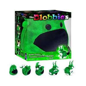  12 Blobbie Green / Blobbiemorpher Rabbit Shape Toys 