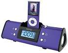 Portable Speaker System iHome iH16 Dock iPod Lilac Dig