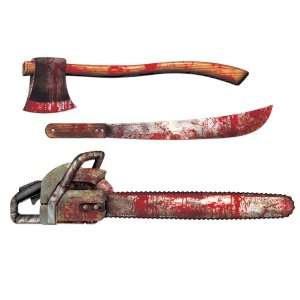  Bloody Weapon Cutouts Case Pack 72   701652