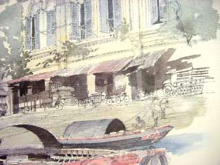   GRAHAM BYFIELD Hand Signed Prints Singapore Sketchbook Heritage  