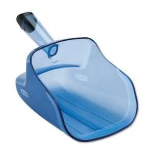  Rubbermaid Blue 74 oz Safety Ice Scoop w/ Hand Guard 