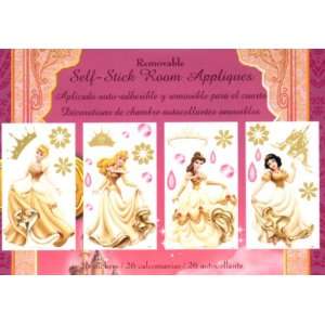 Self Stick Appliques   Disney Princess Enchanted Tales (4 Sheets Each 